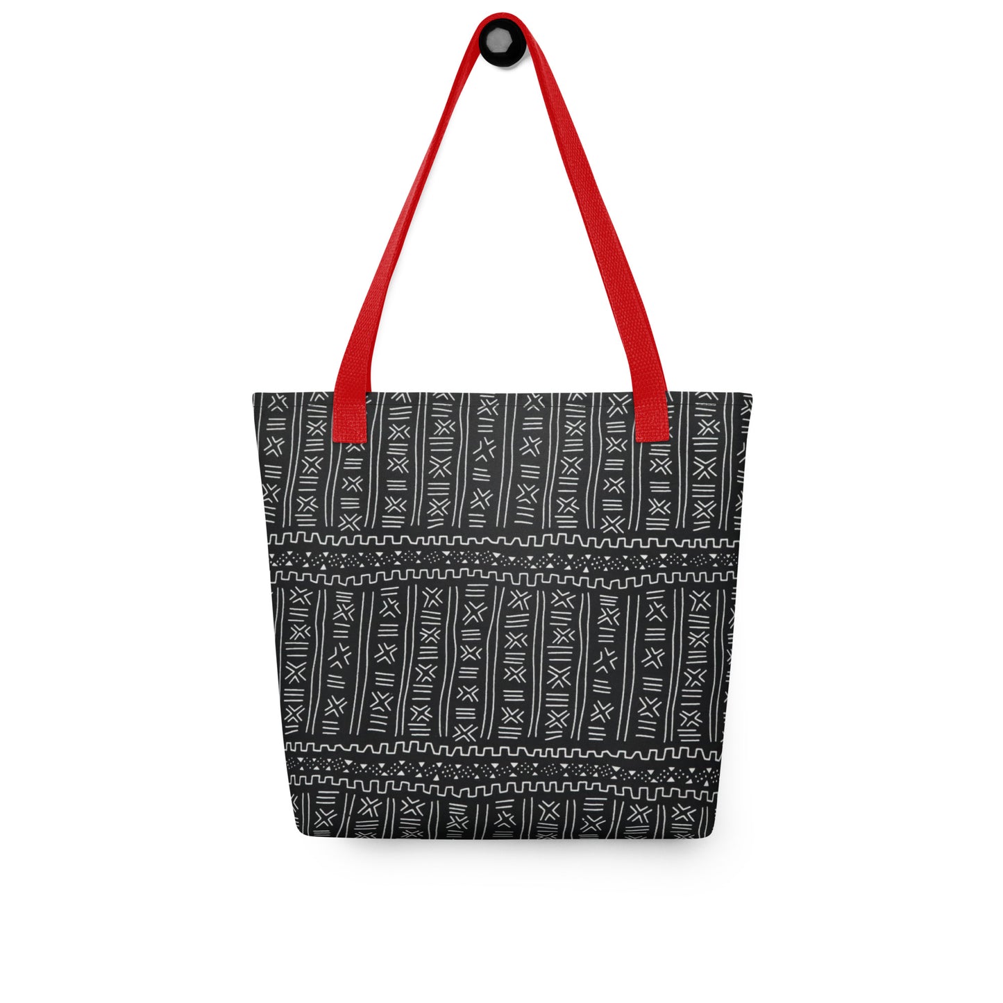 Black & White Print Tote Bag