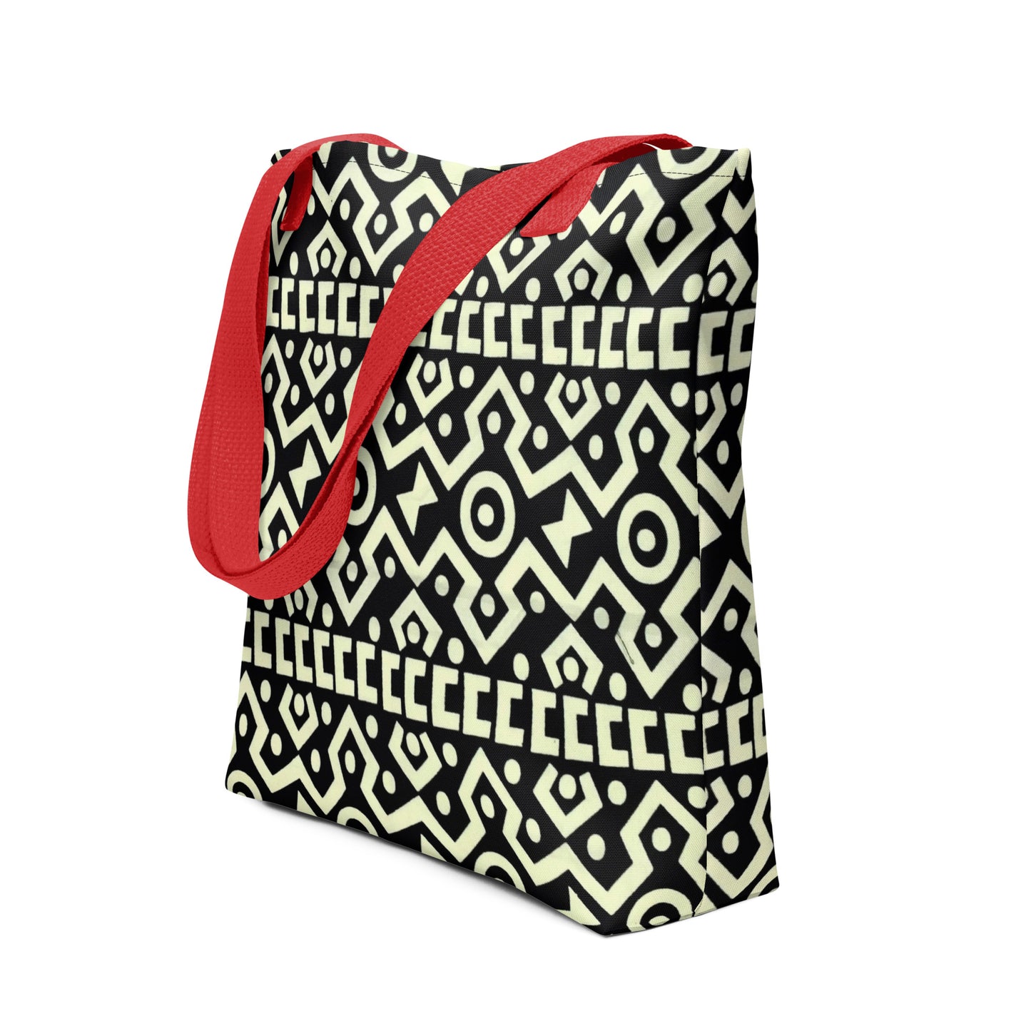 Bogolan Print Tote Bag