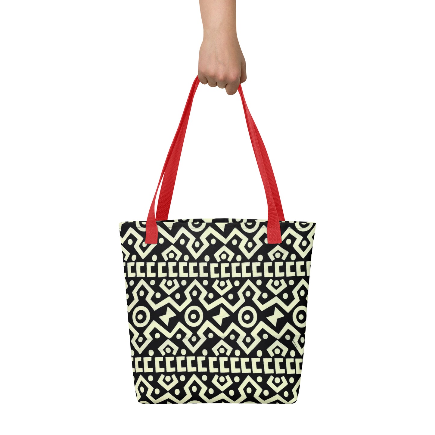 Bogolan Print Tote Bag