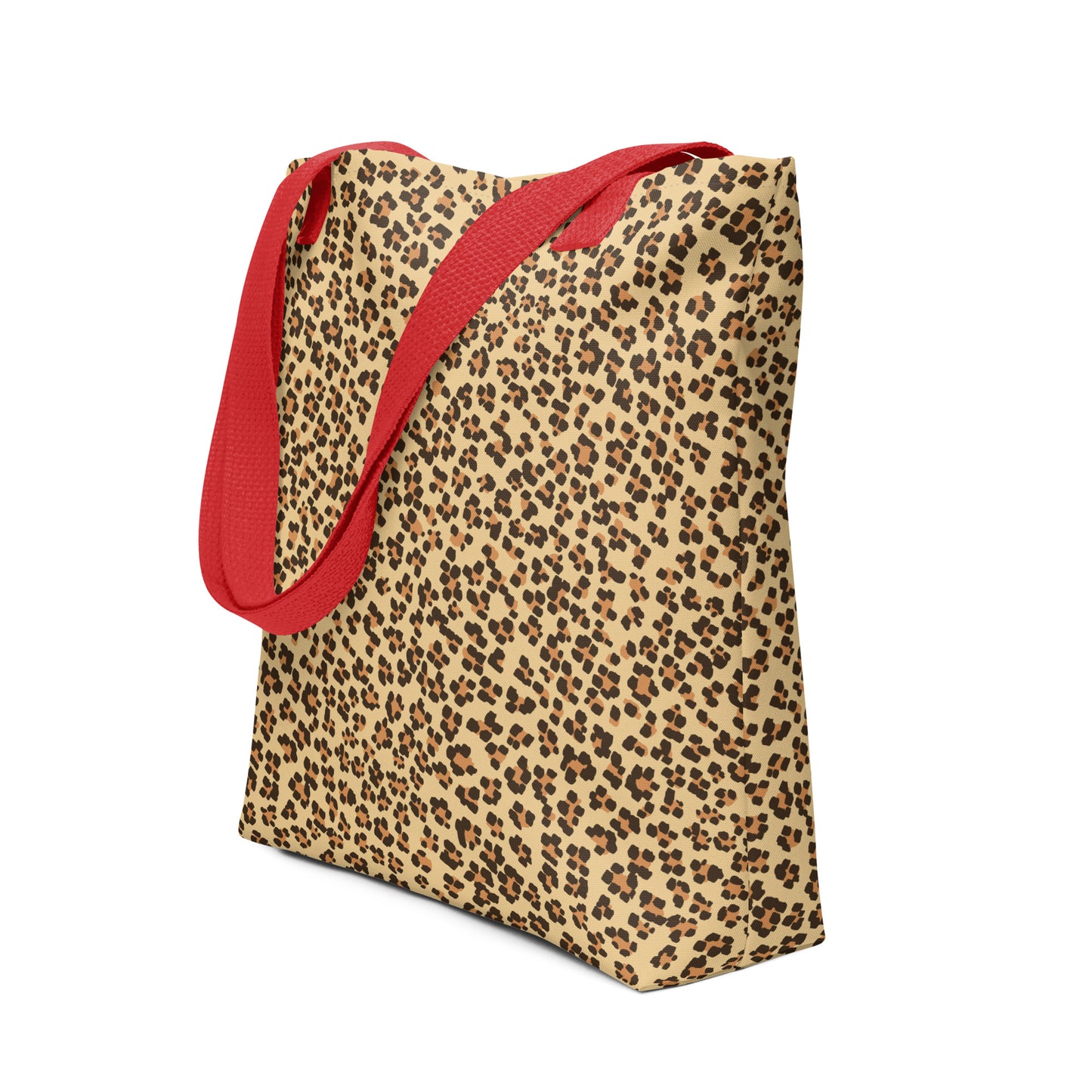 Brown Leopard Tote Bag