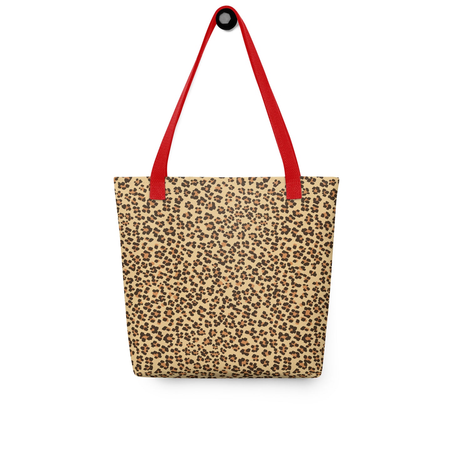 Brown Leopard Tote Bag