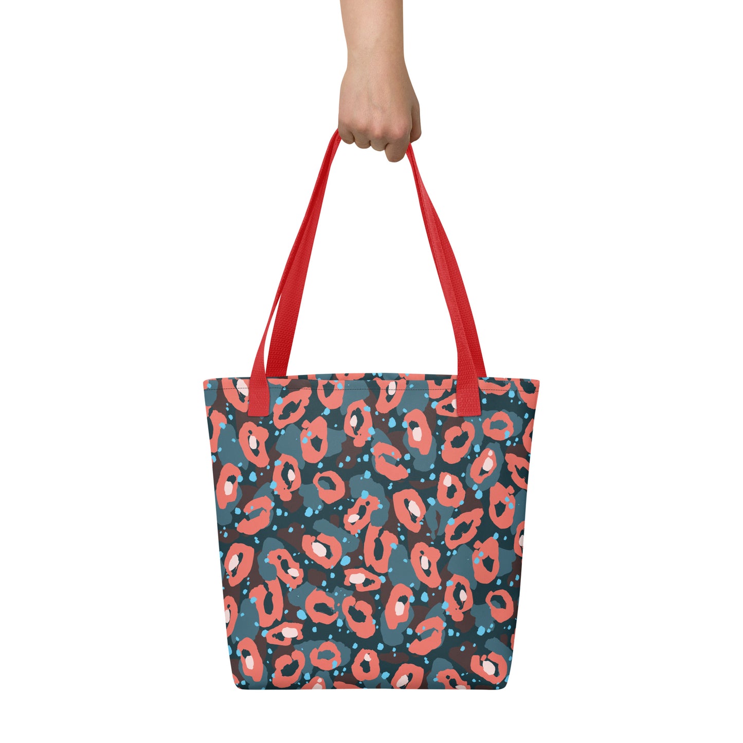 Leopard Speckled Tote Bag