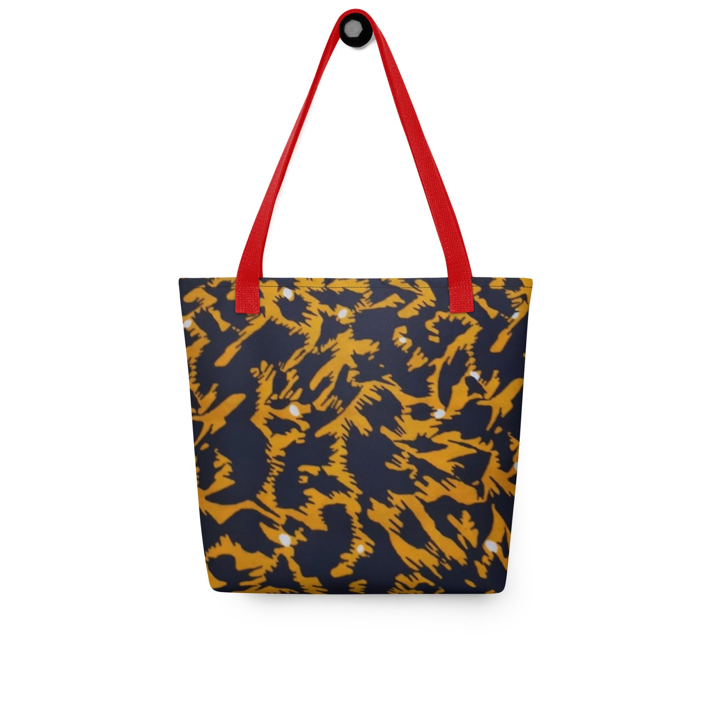 Yellow Leopard Tote Bag