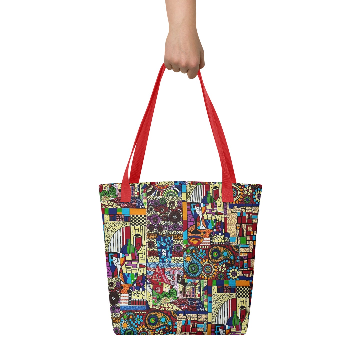 Colourful Artsy Tote Bag