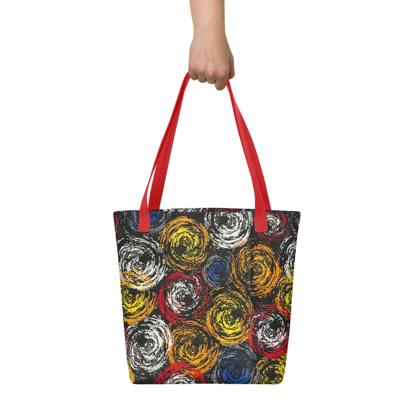 Colourful Swirls Tote Bag