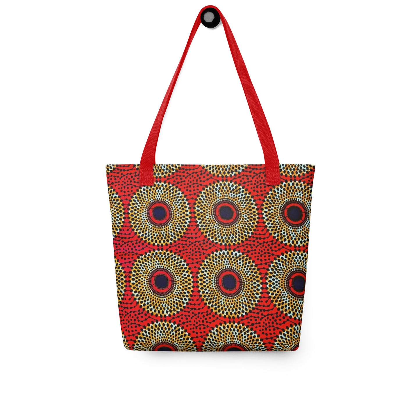 Orange Mandela Tote Bag