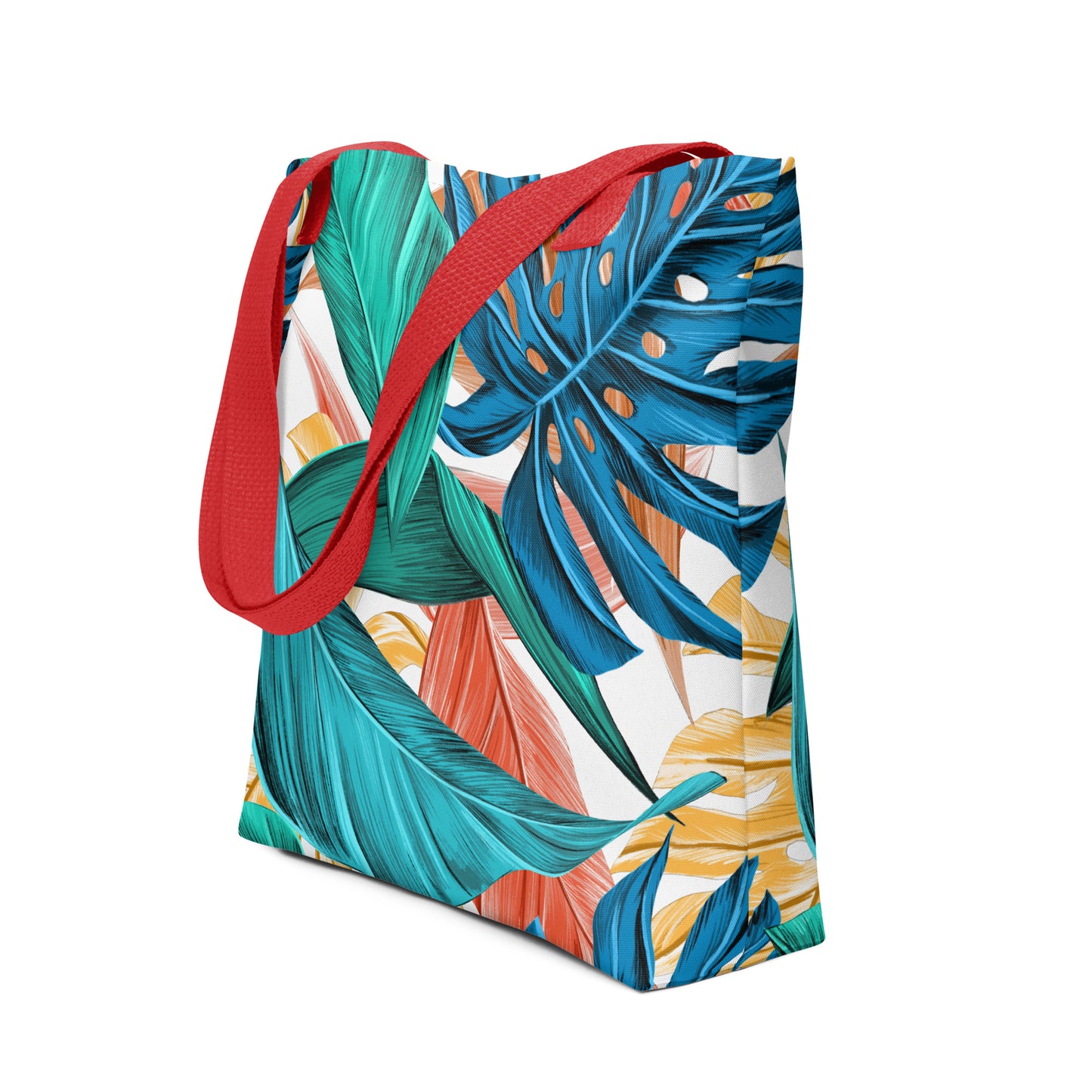 Tropical Leaves Tote Bag