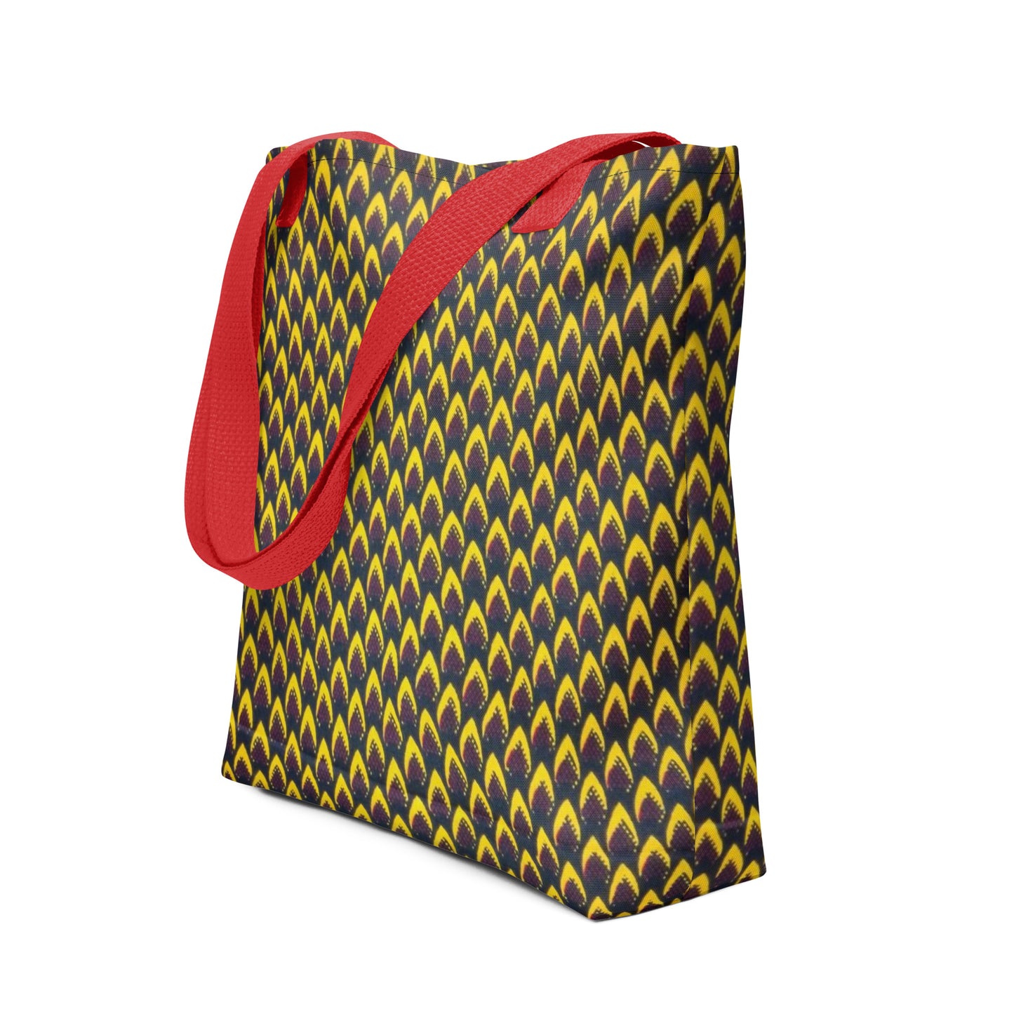 Yellow Flame Tote Bag