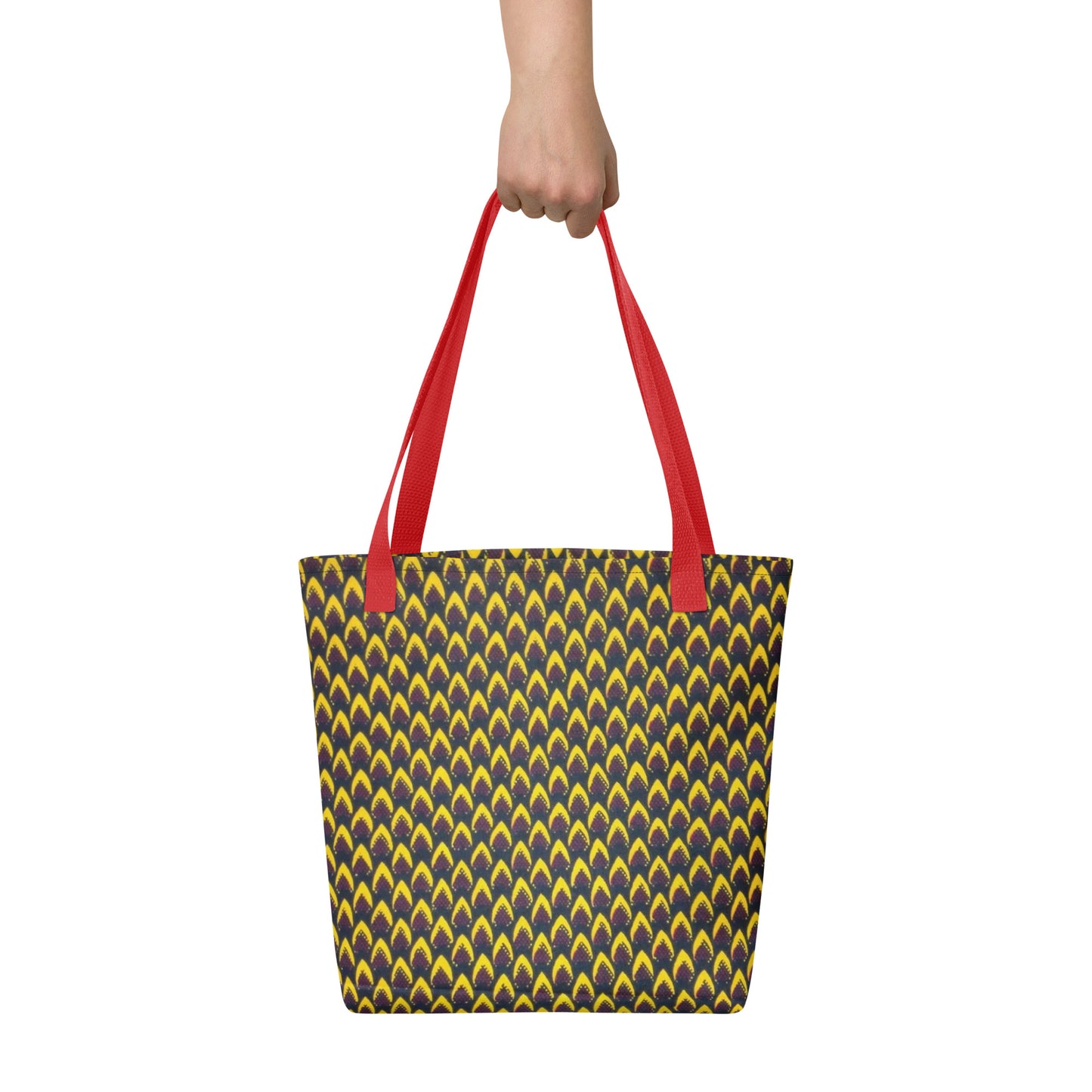 Yellow Flame Tote Bag