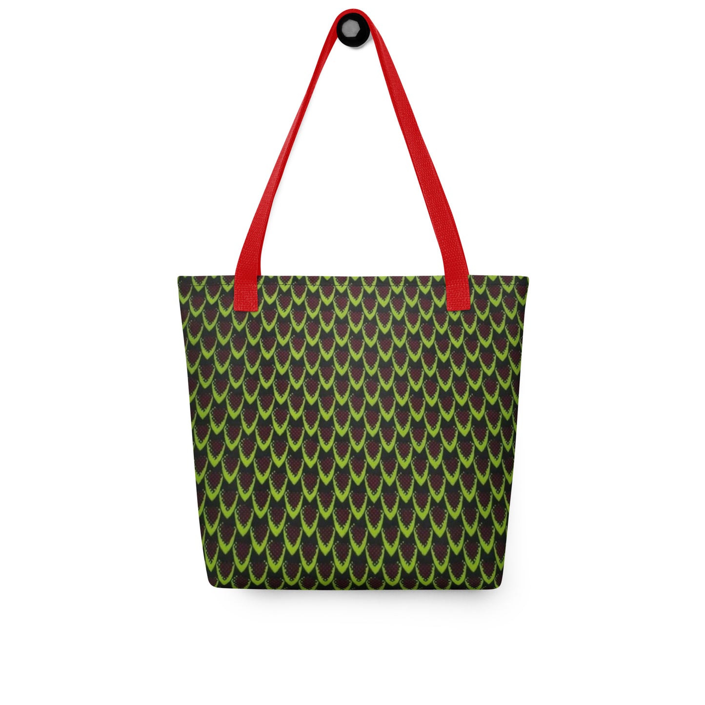 Green Flame Tote Bag