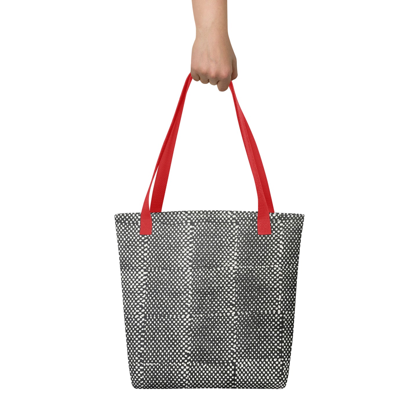 Black & White Dots Tote Bag