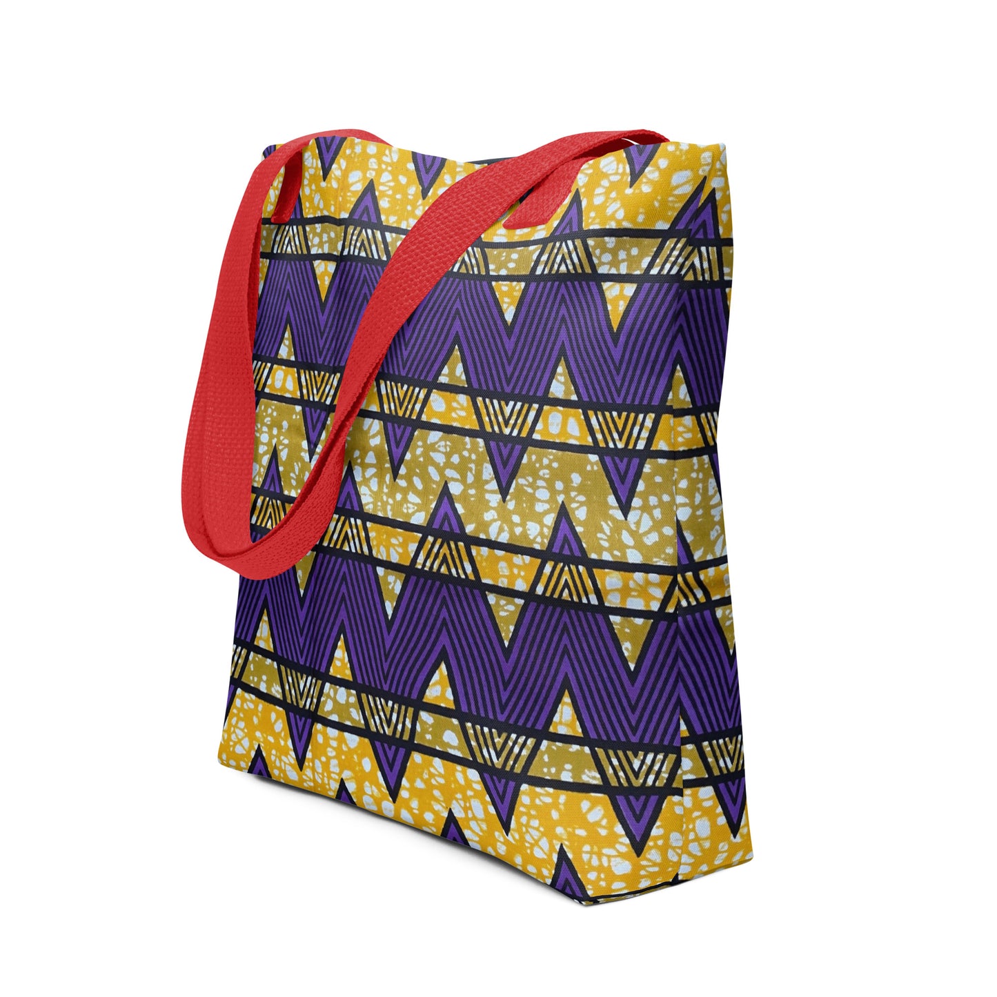 Purple Yellow Tote Bag