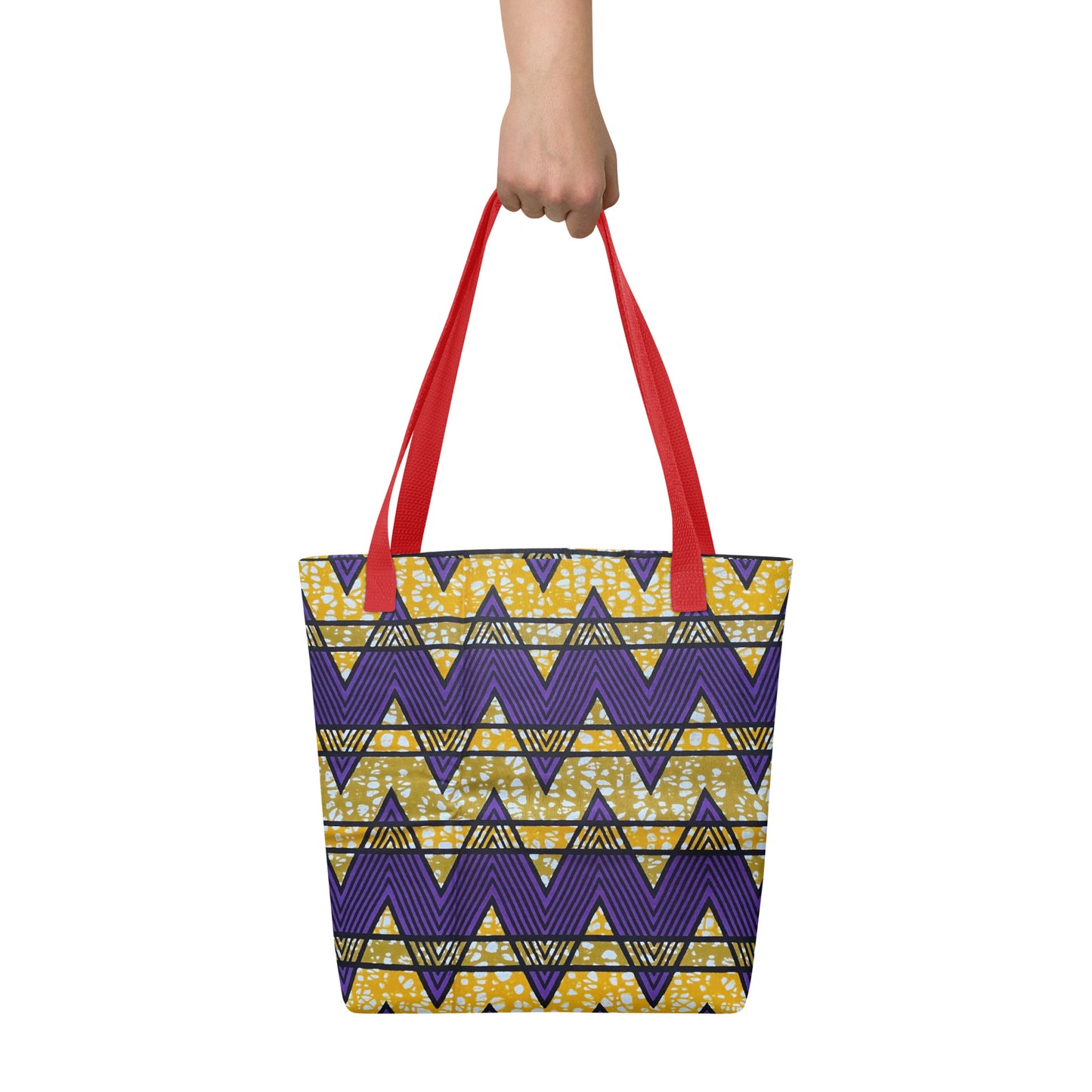 Purple Yellow Tote Bag