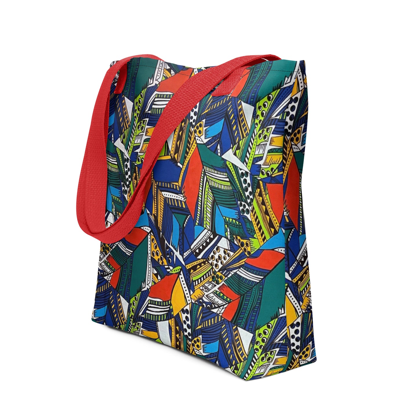 Multicolour Shapes Tote Bag