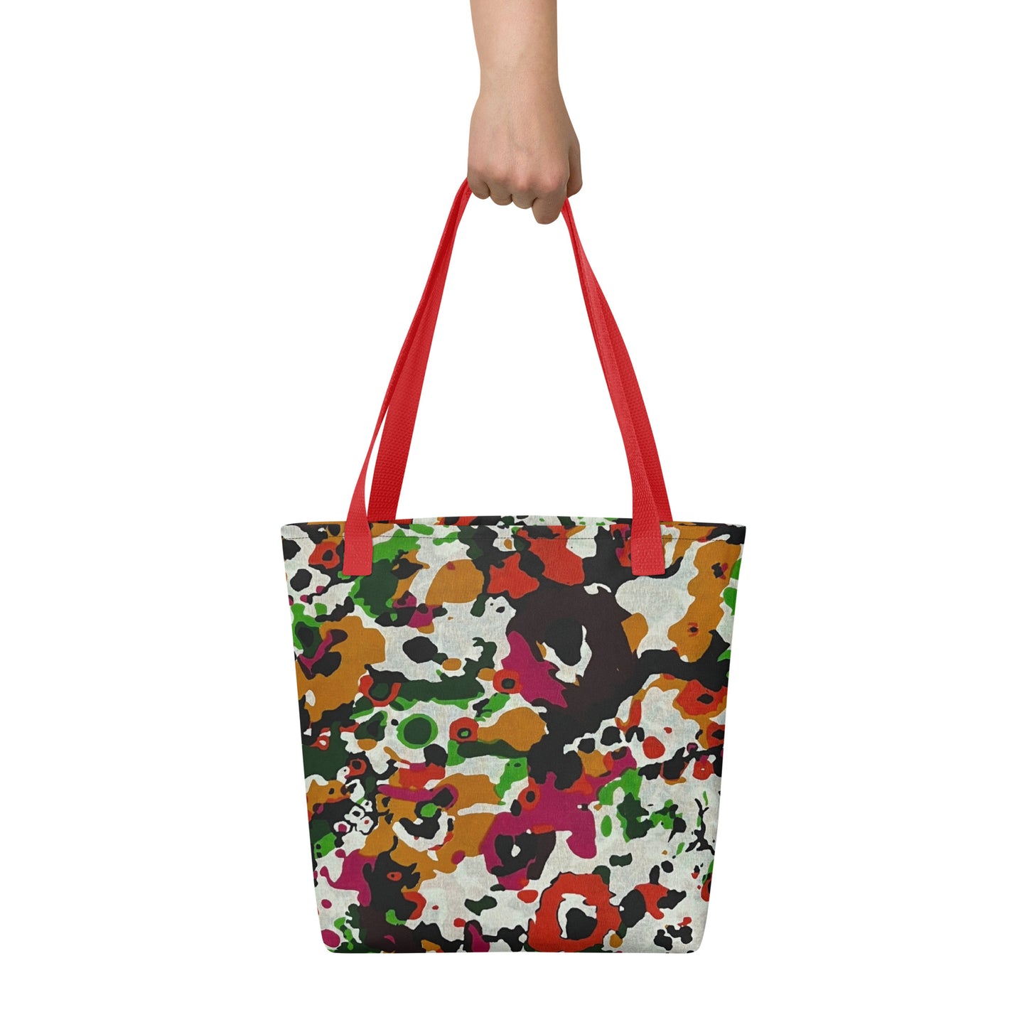 Multicolour Paint Tote Bag