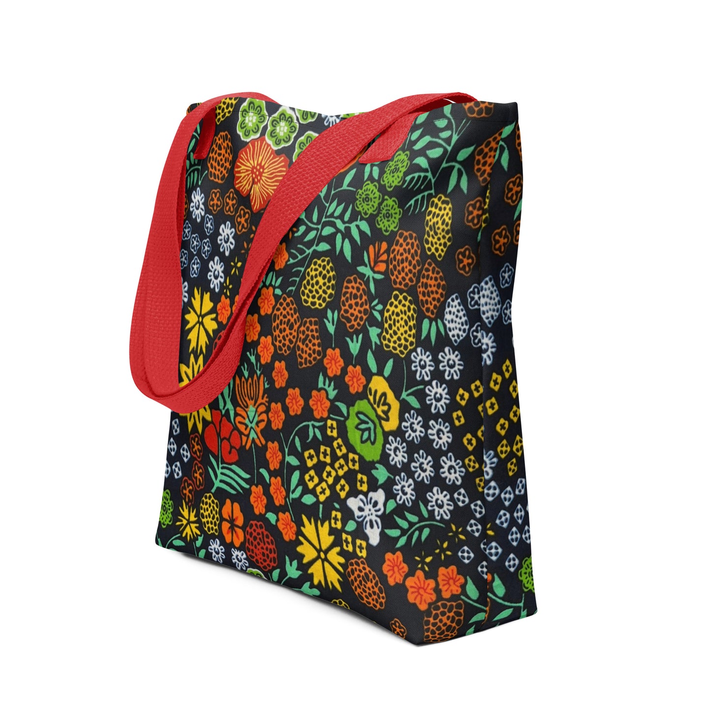 Multicolour Floral Tote Bag