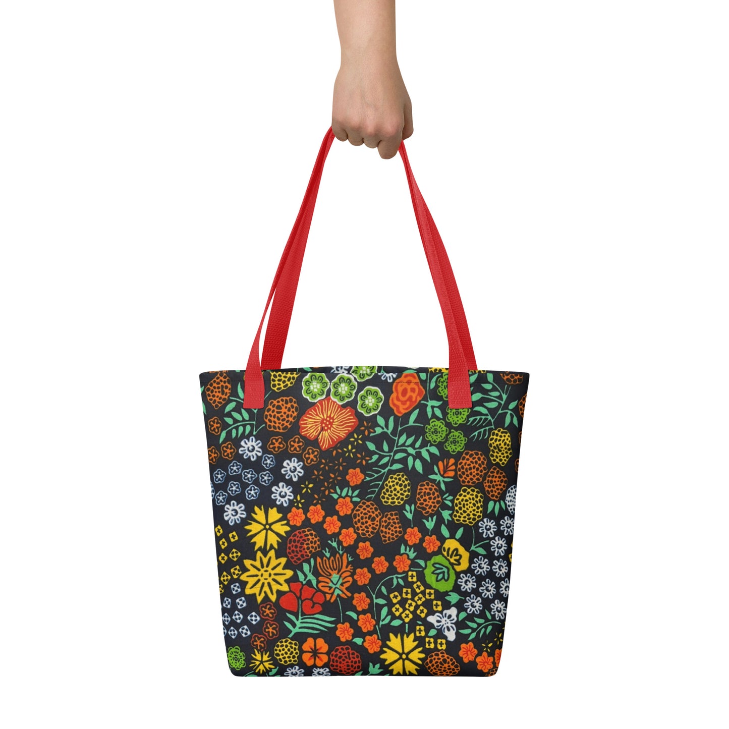 Multicolour Floral Tote Bag