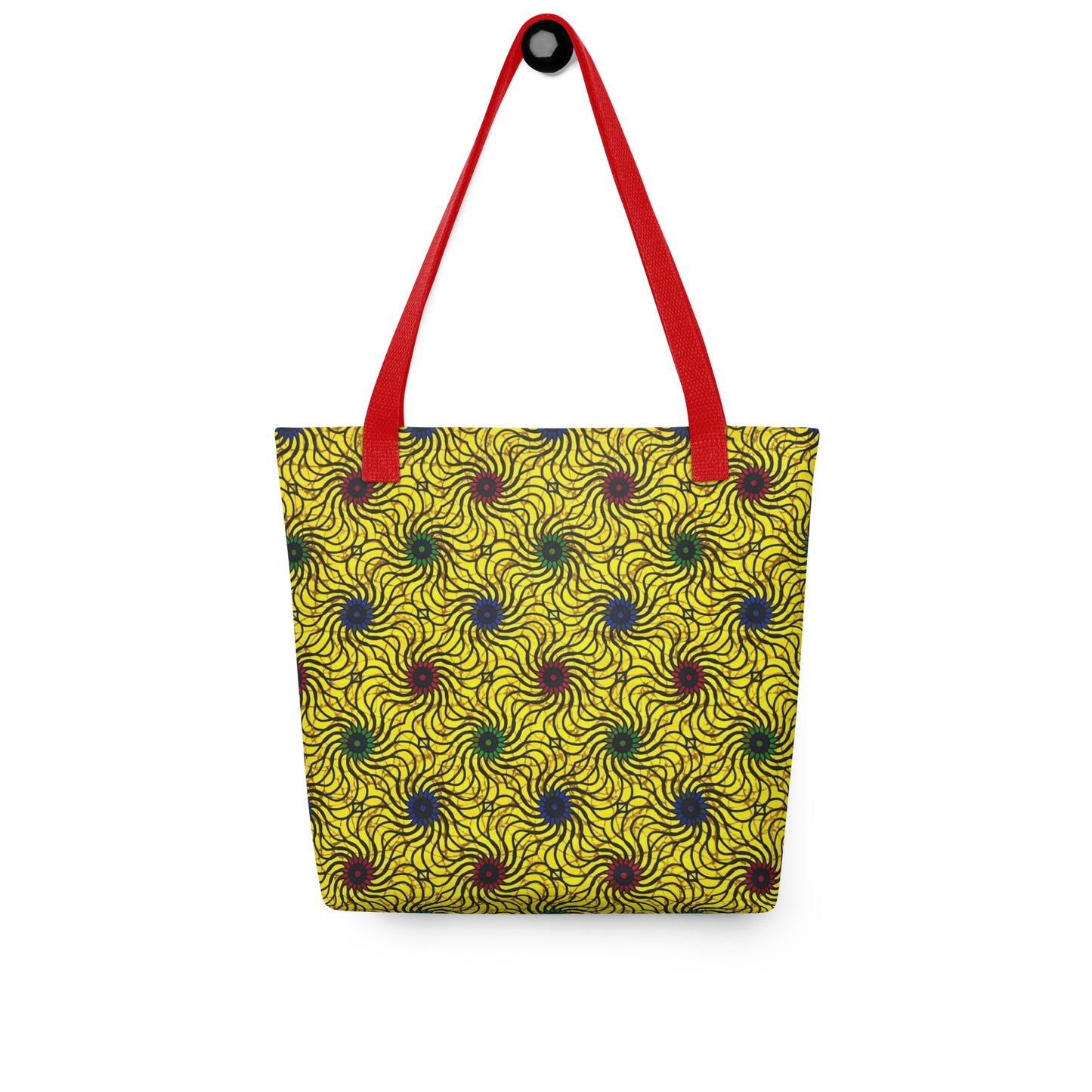 Multicolour Yellow Tote Bag