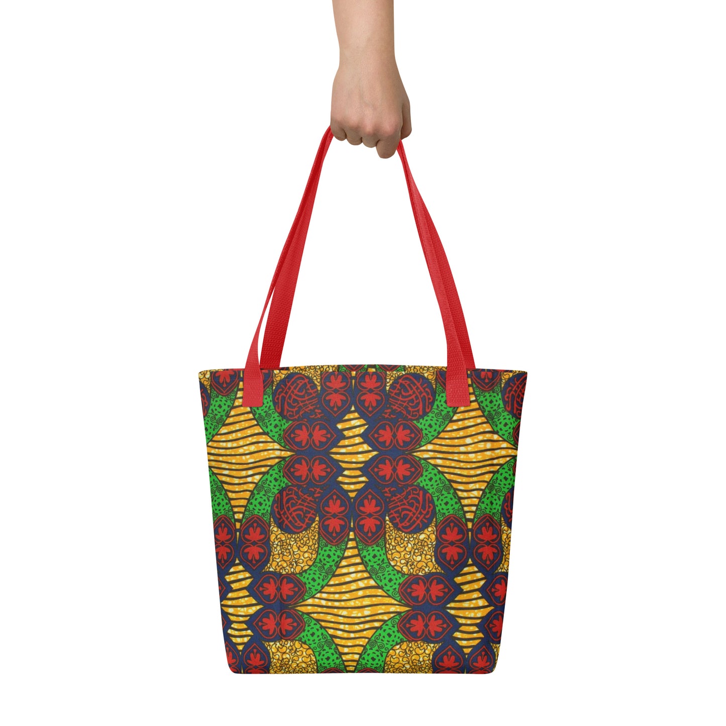 Multicolour Abstract Tote Bag