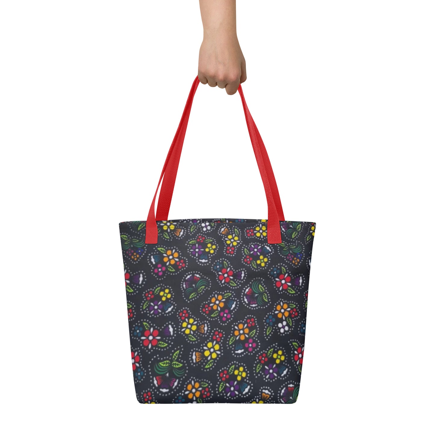 Multicolour Dark Tote Bag