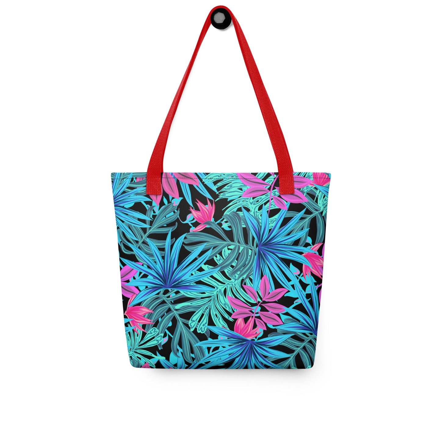 Blue Tropical Tote Bag