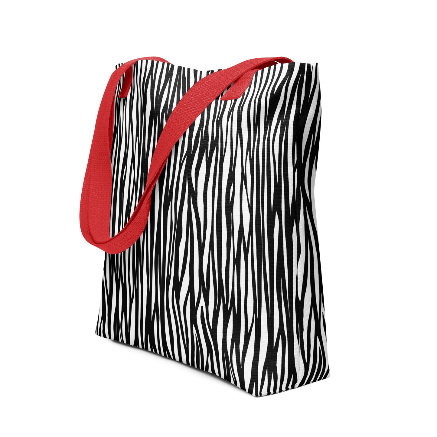 Zebra Print Tote Bag