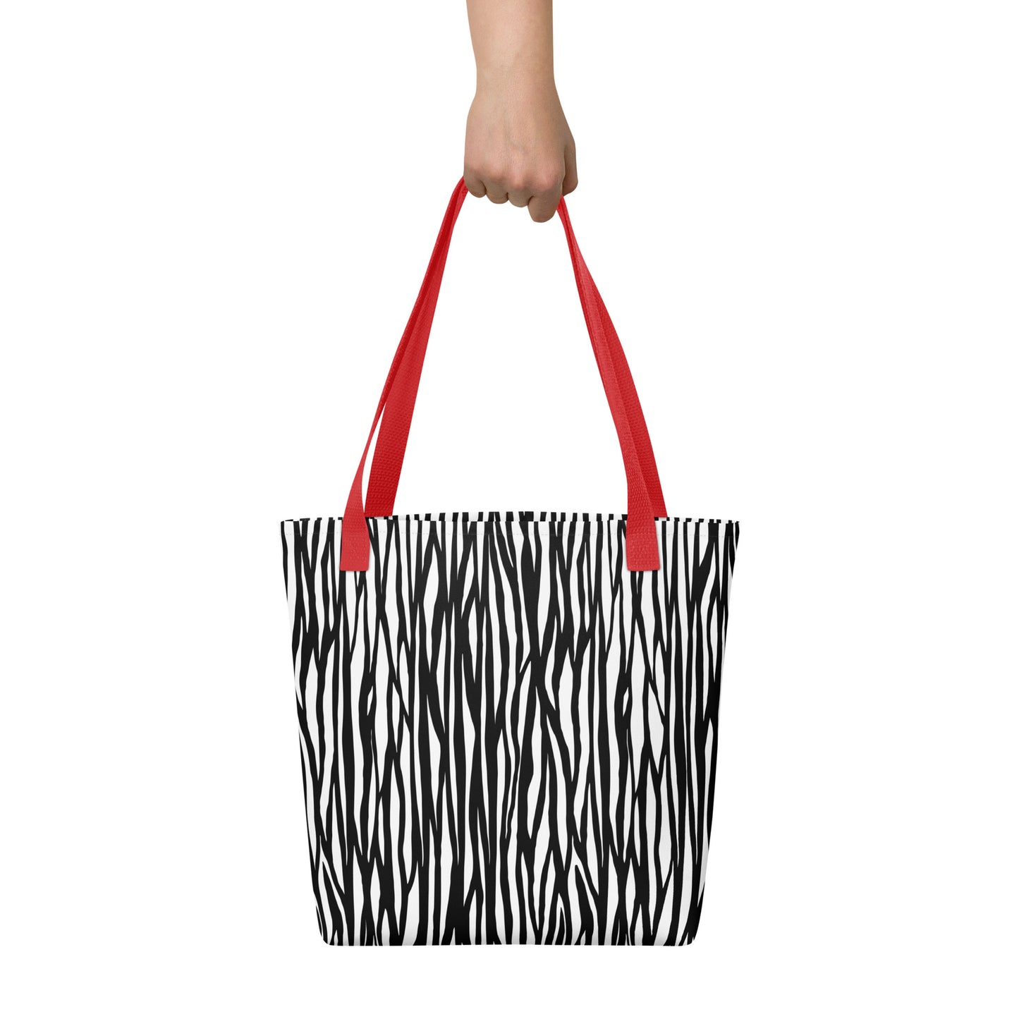 Zebra Print Tote Bag