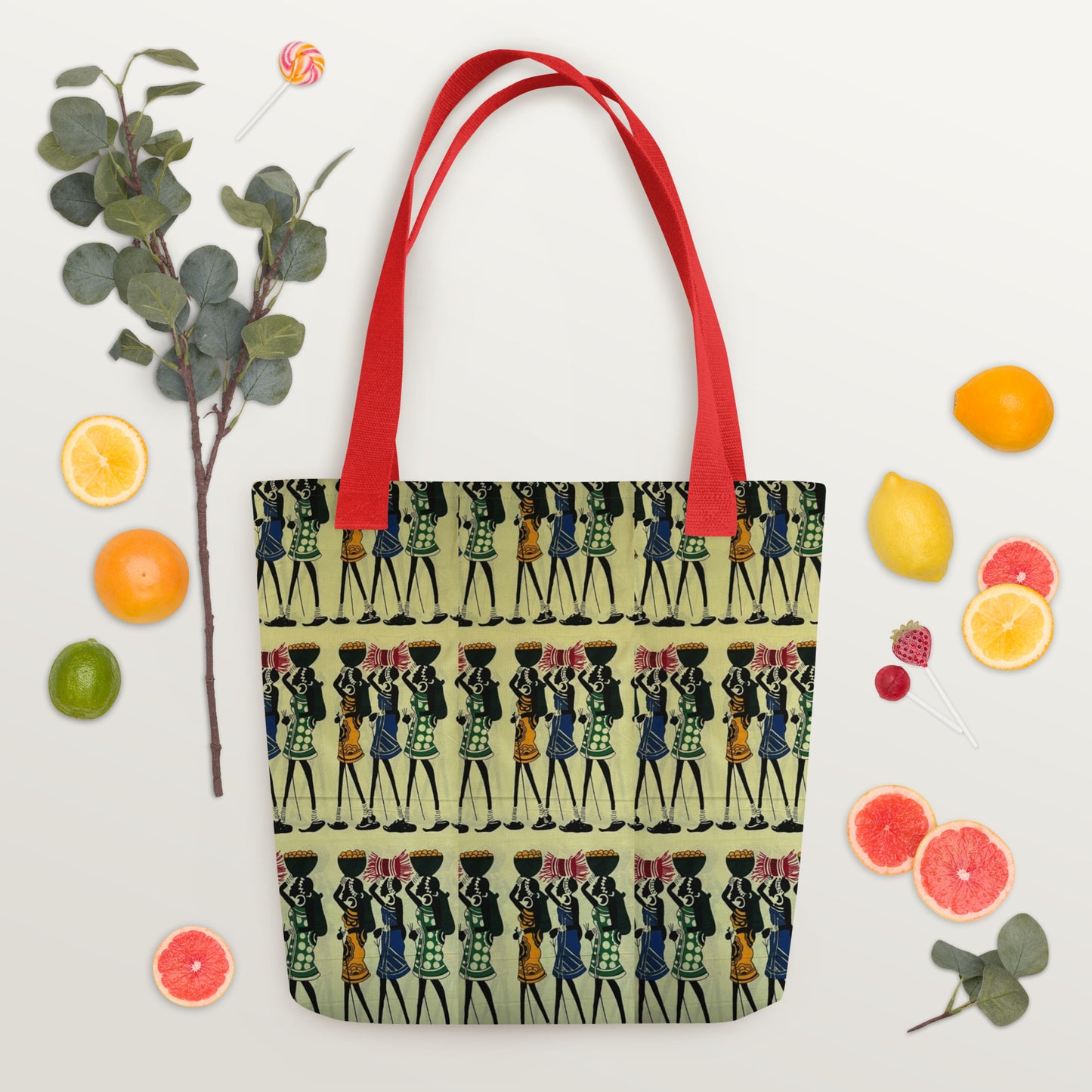 Women Art Ankara Tote Bag