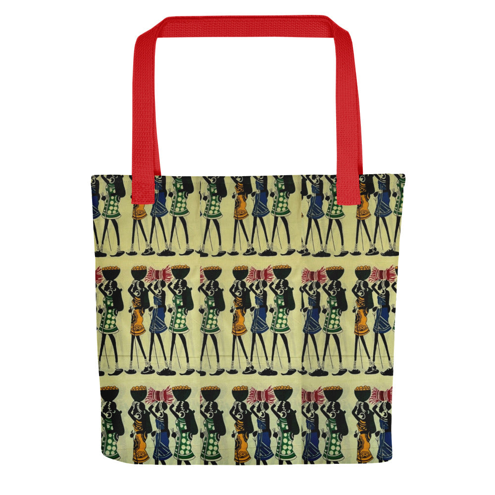 Women Art Ankara Tote Bag