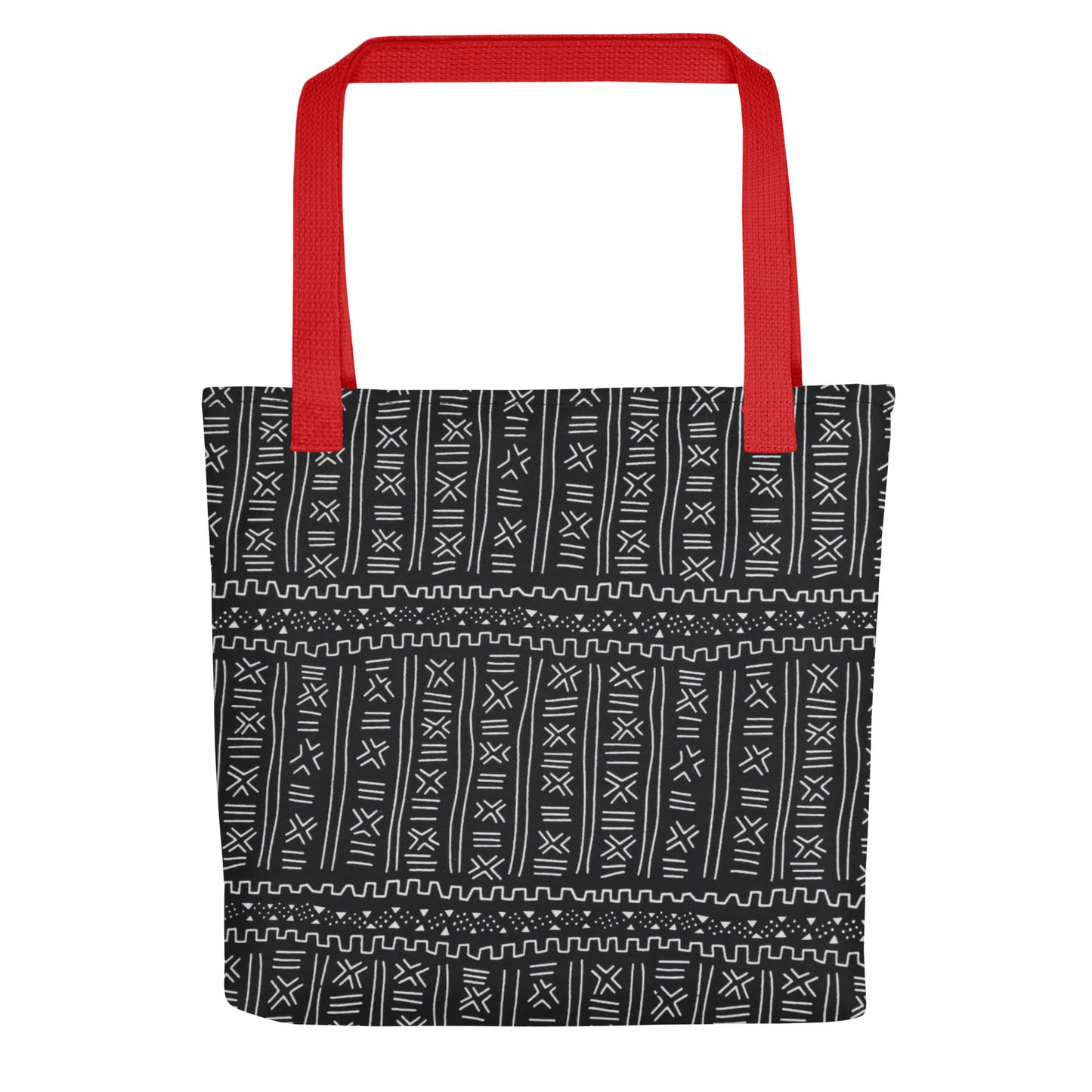 Black & White Print Tote Bag