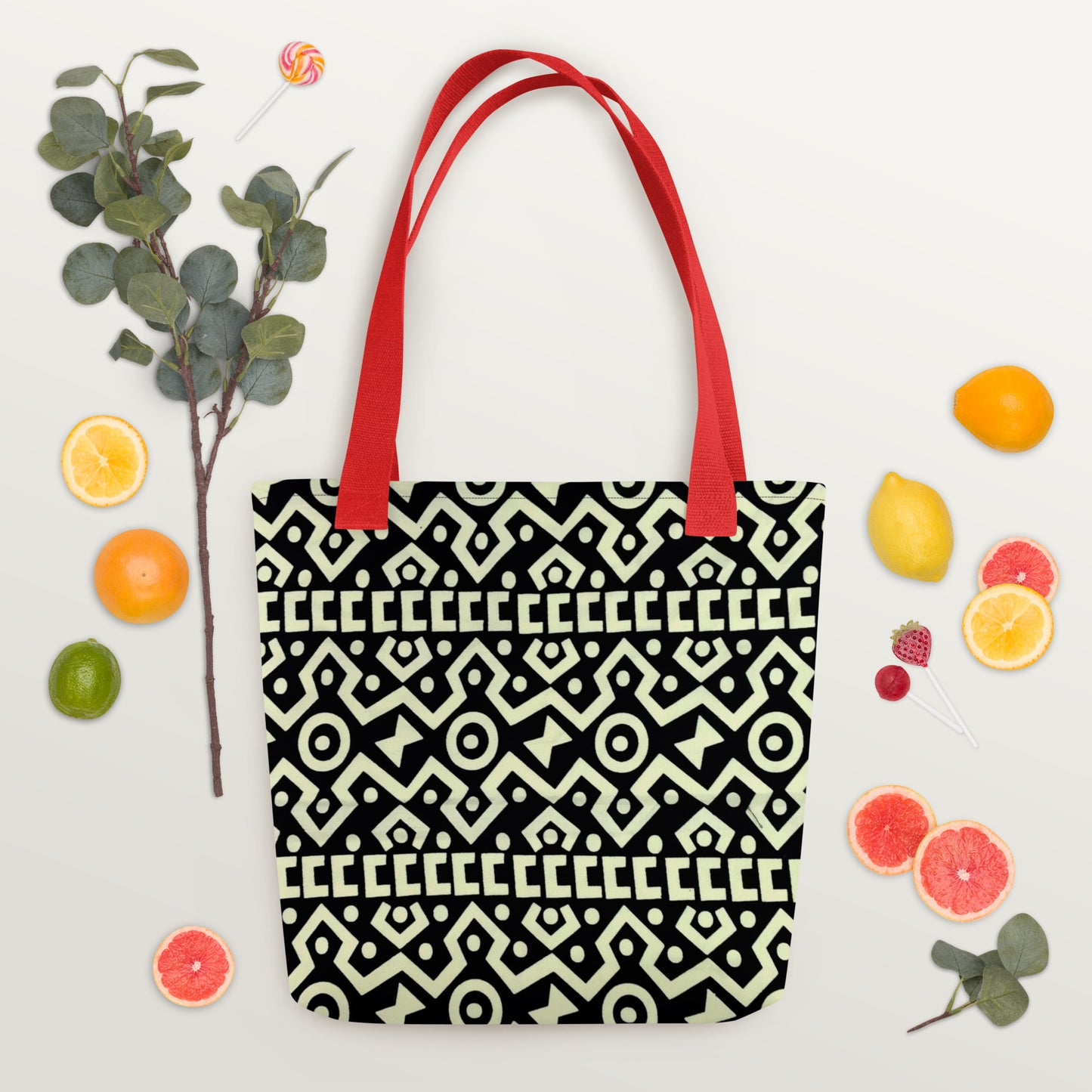 Bogolan Print Tote Bag