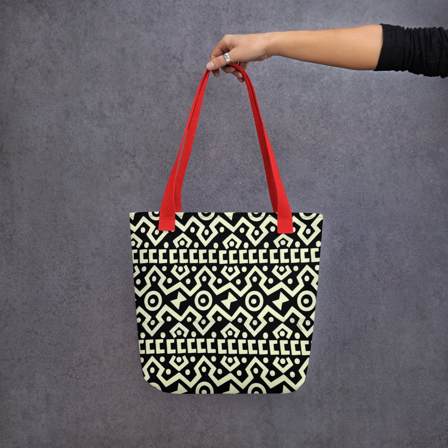 Bogolan Print Tote Bag