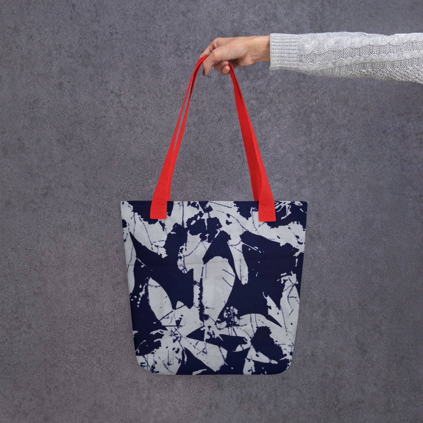 Indigo Print Tote Bag