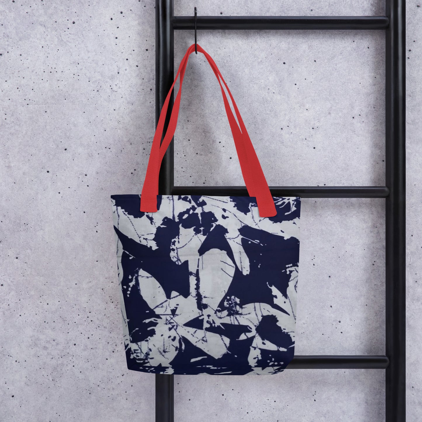 Indigo Print Tote Bag