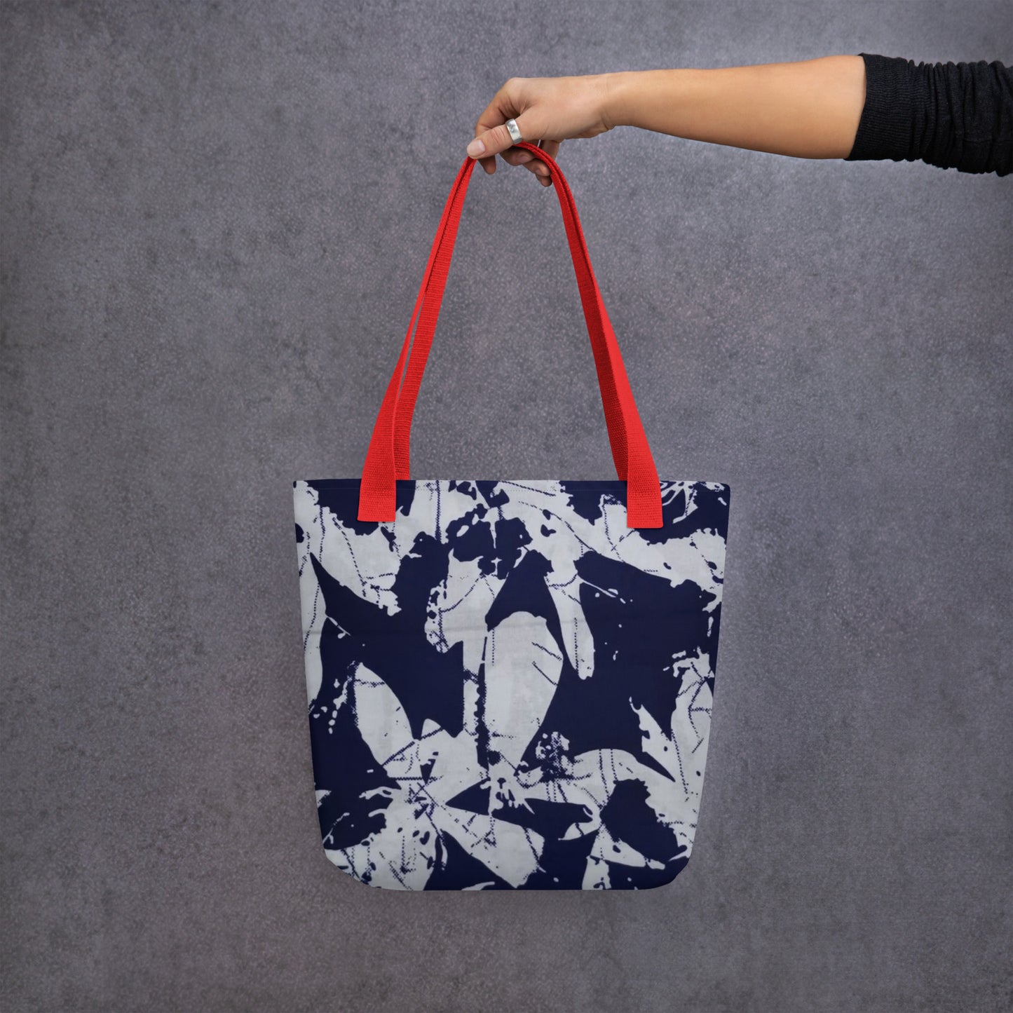 Indigo Print Tote Bag