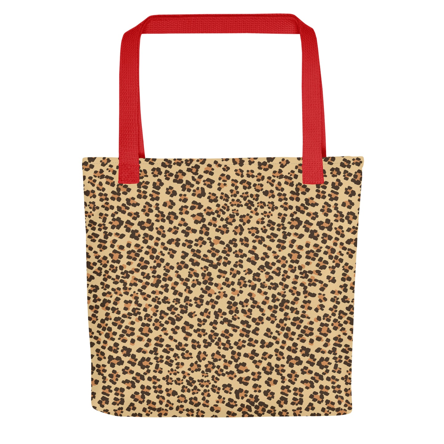 Brown Leopard Tote Bag