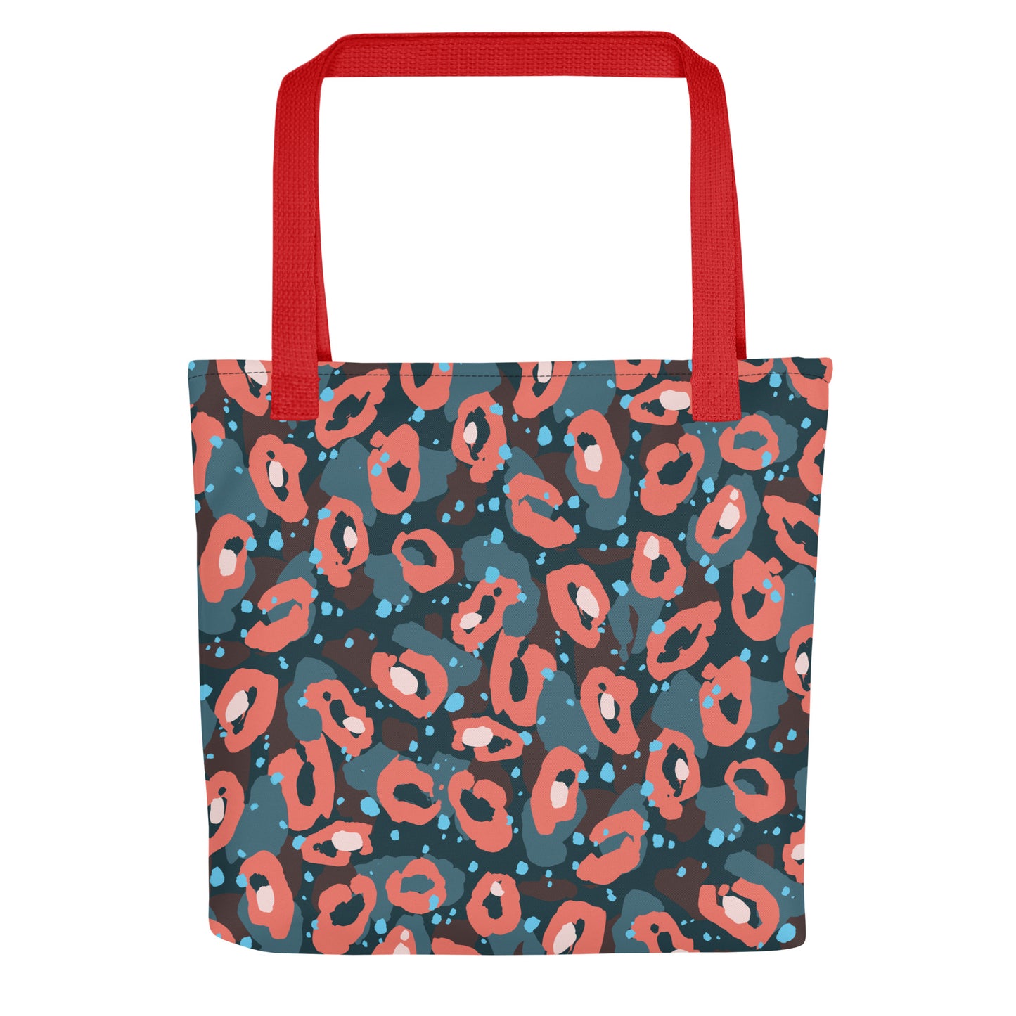 Leopard Speckled Tote Bag