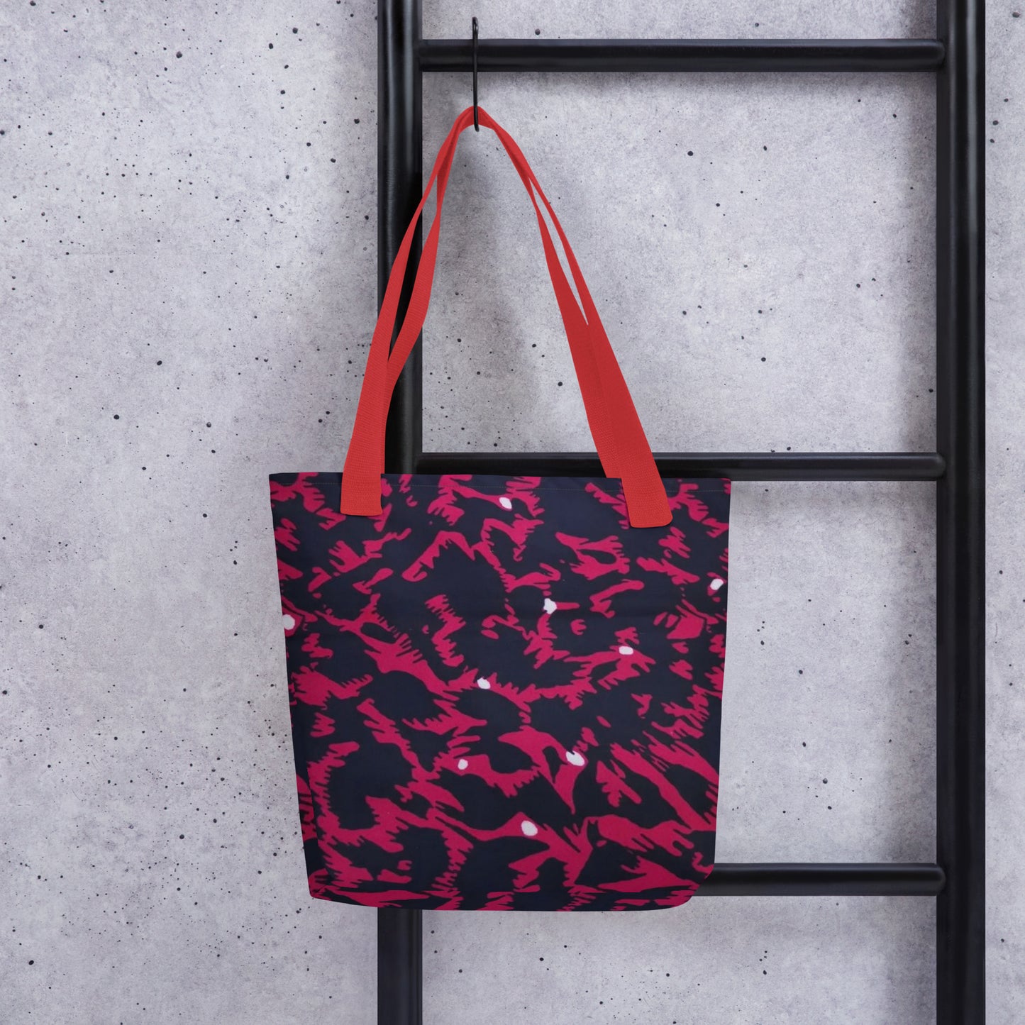 Pink Leopard Tote Bag