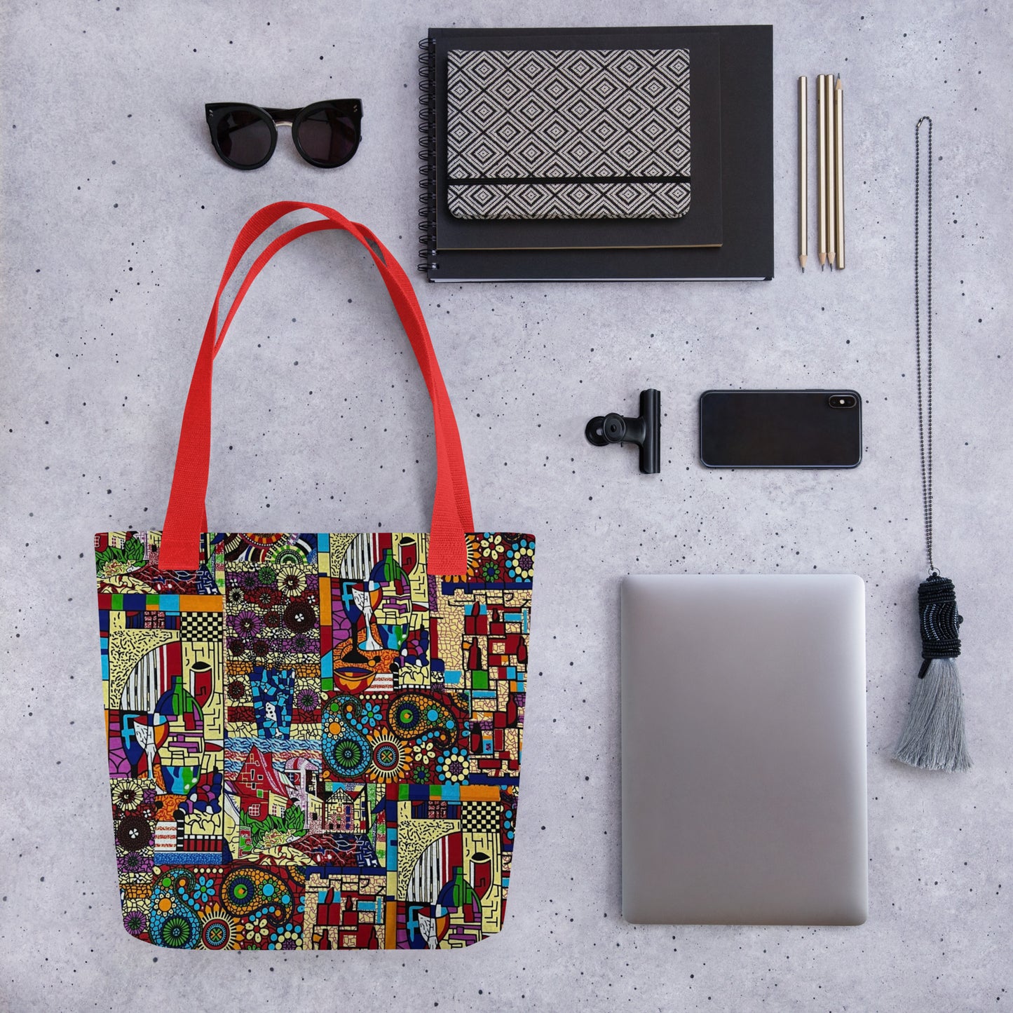 Colourful Artsy Tote Bag