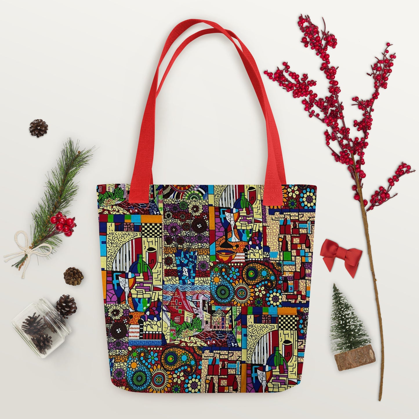 Colourful Artsy Tote Bag