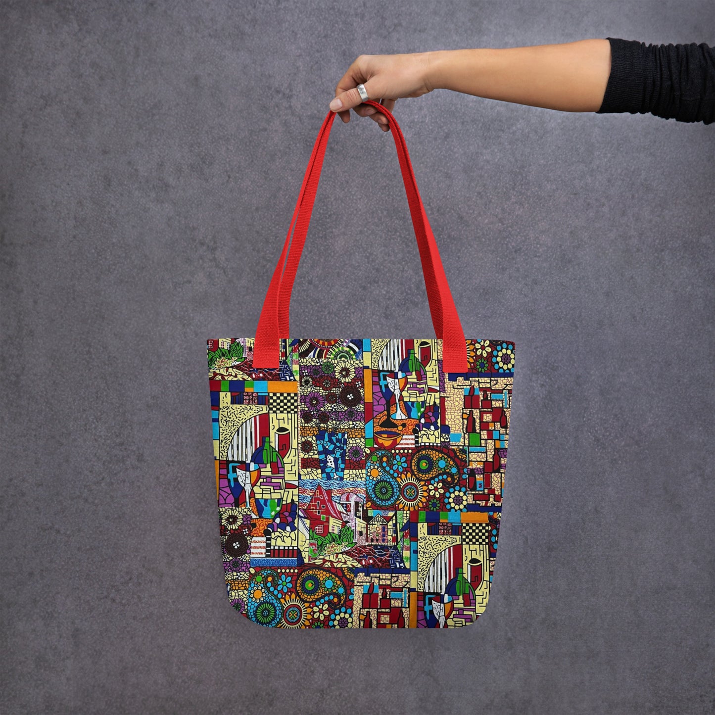 Colourful Artsy Tote Bag