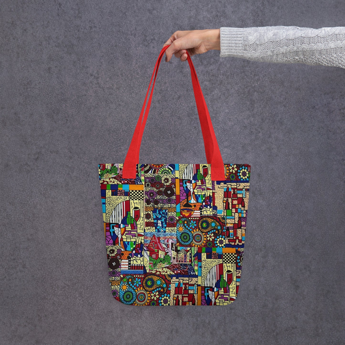 Colourful Artsy Tote Bag