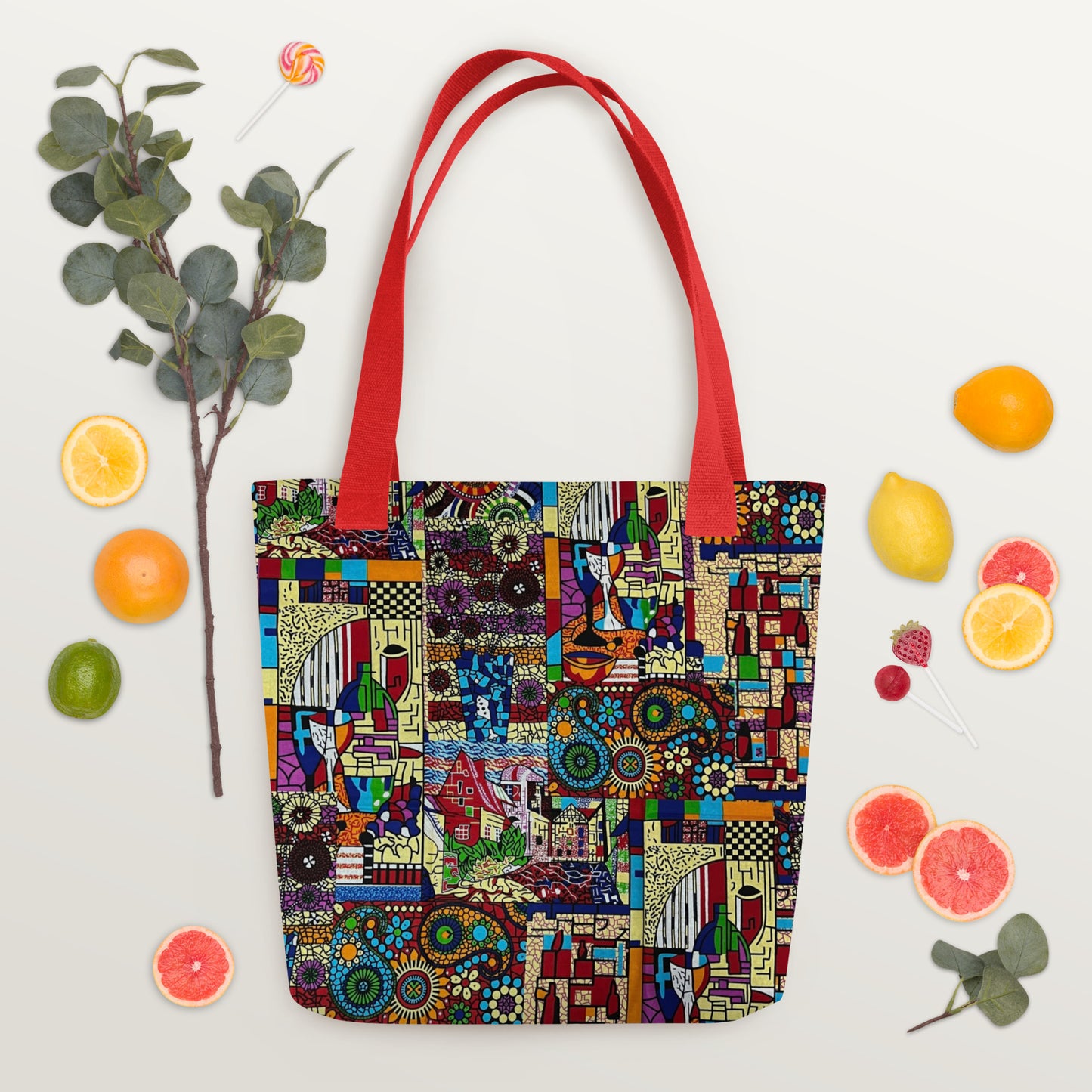 Colourful Artsy Tote Bag