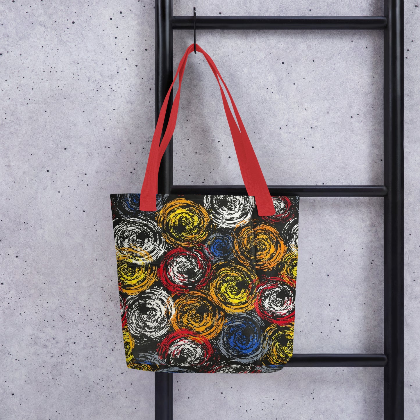 Colourful Swirls Tote Bag