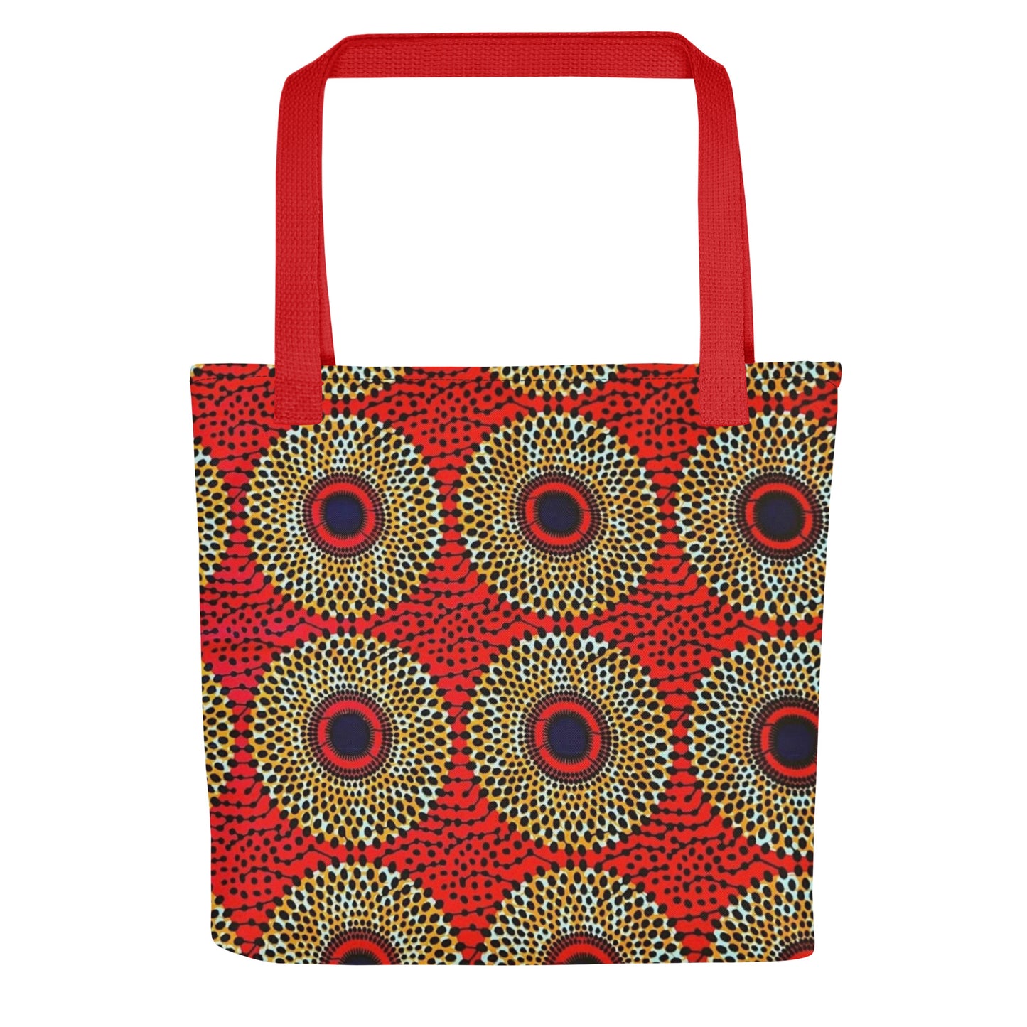 Orange Mandela Tote Bag