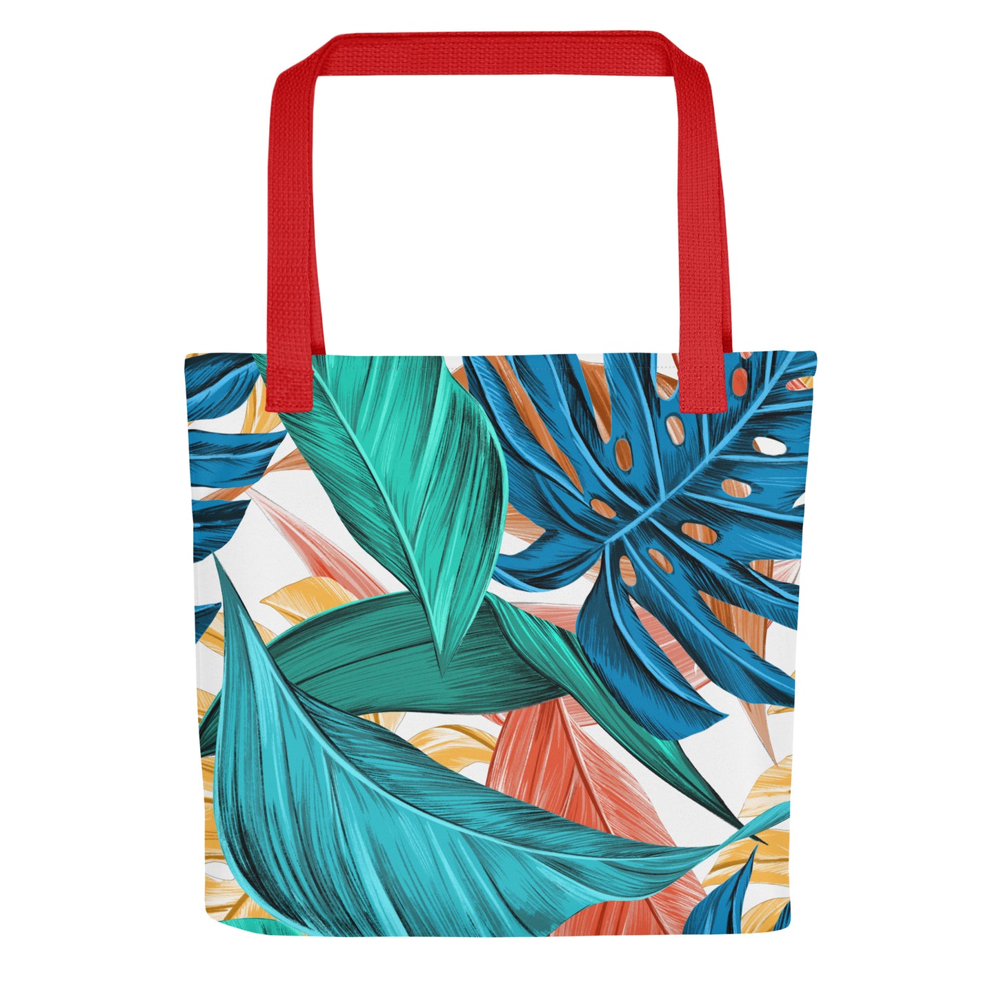 Tropical Leaves Tote Bag