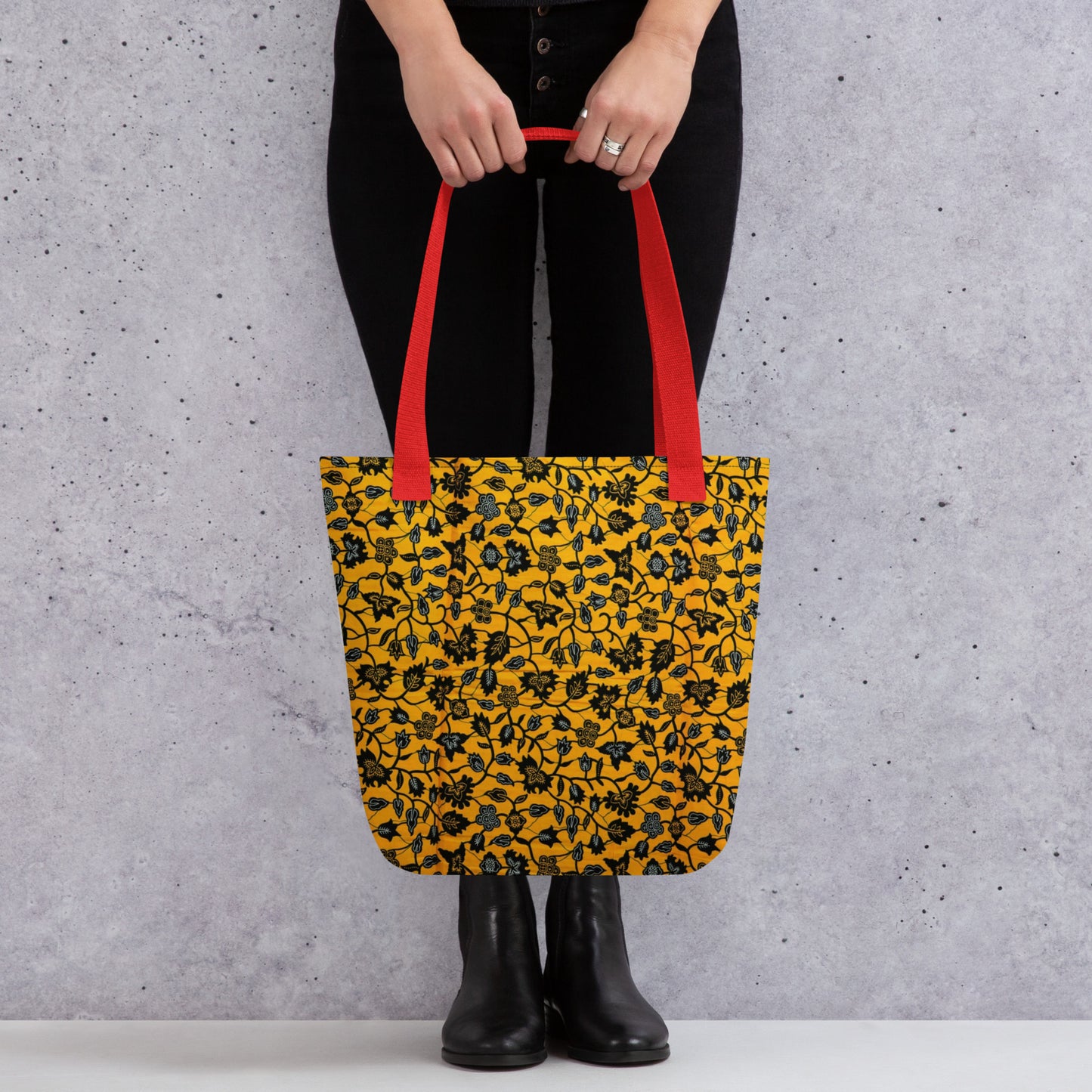 Yellow Leaves Tote Bag