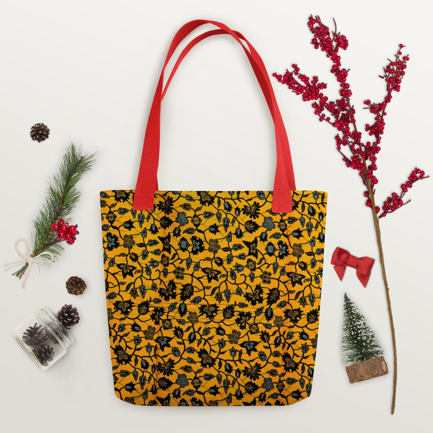 Yellow Leaves Tote Bag