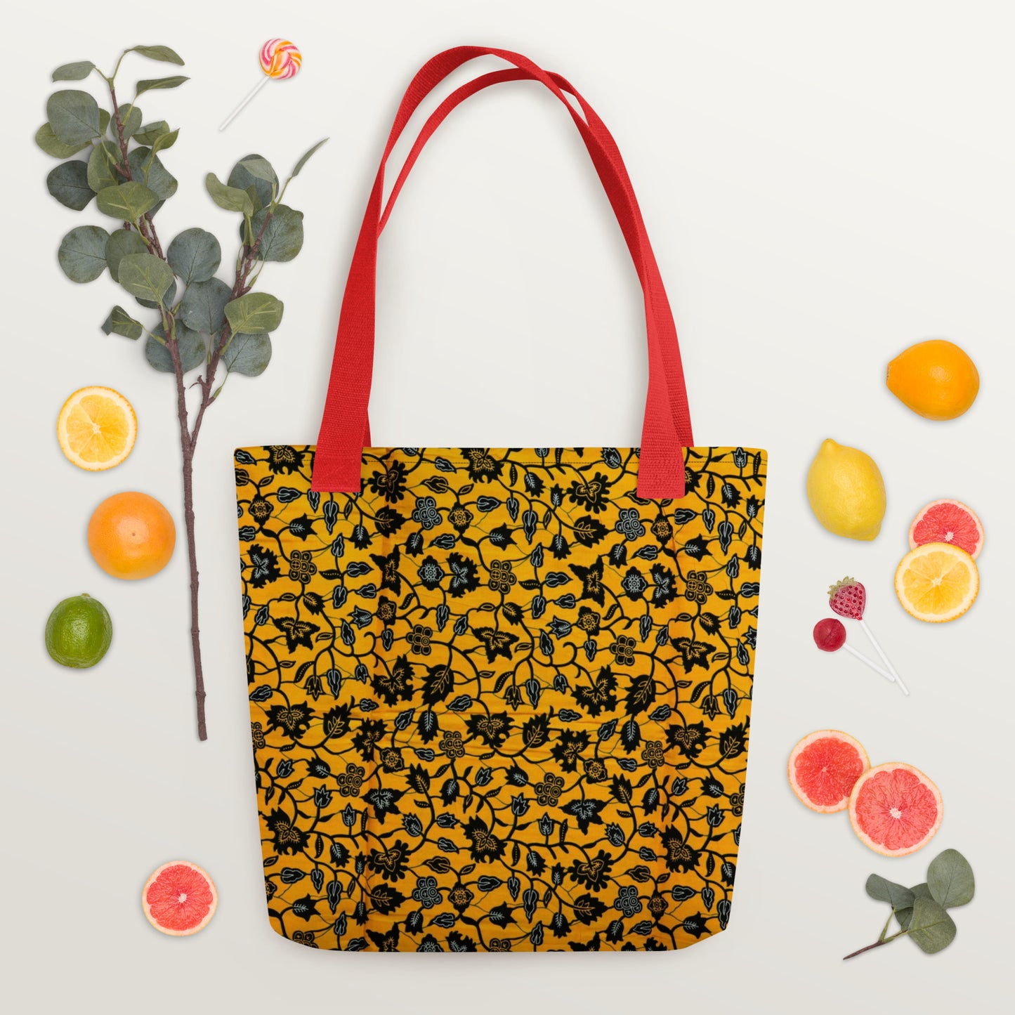 Yellow Leaves Tote Bag