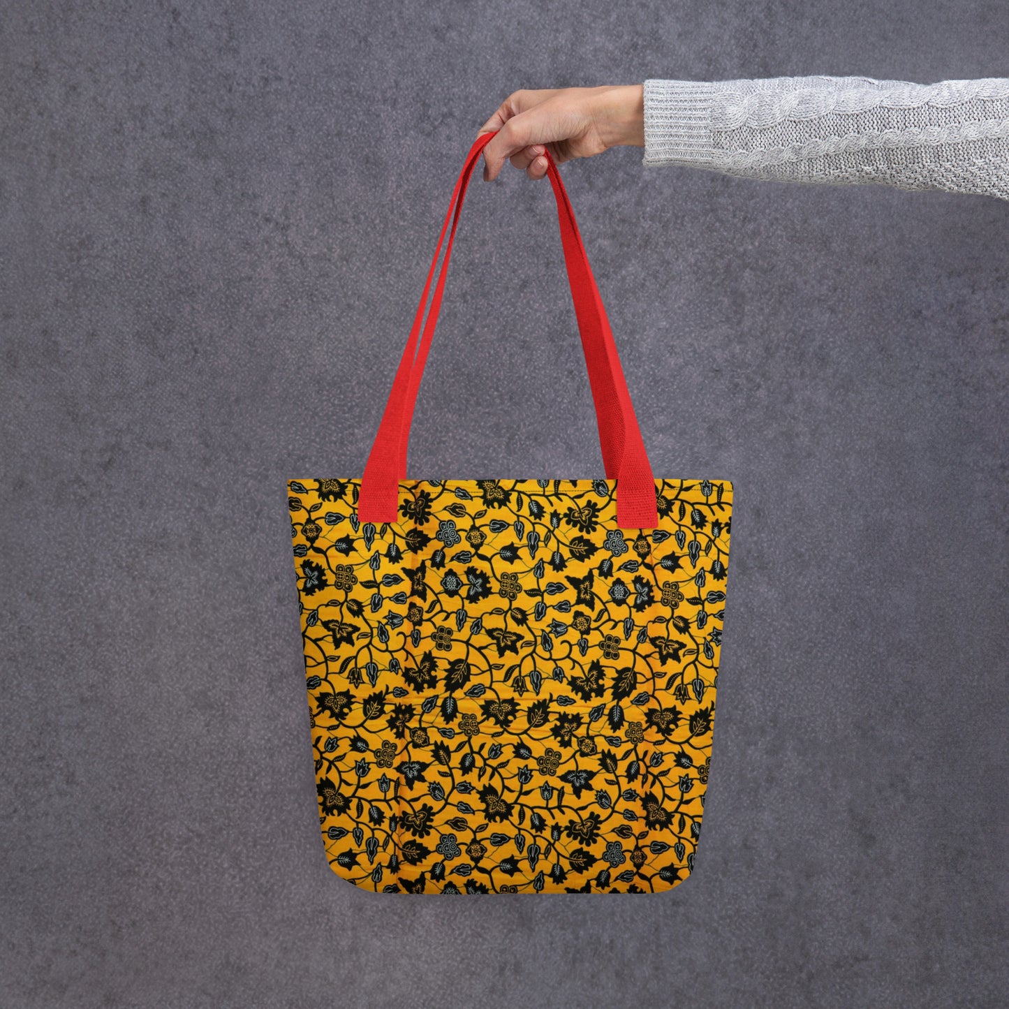 Yellow Leaves Tote Bag